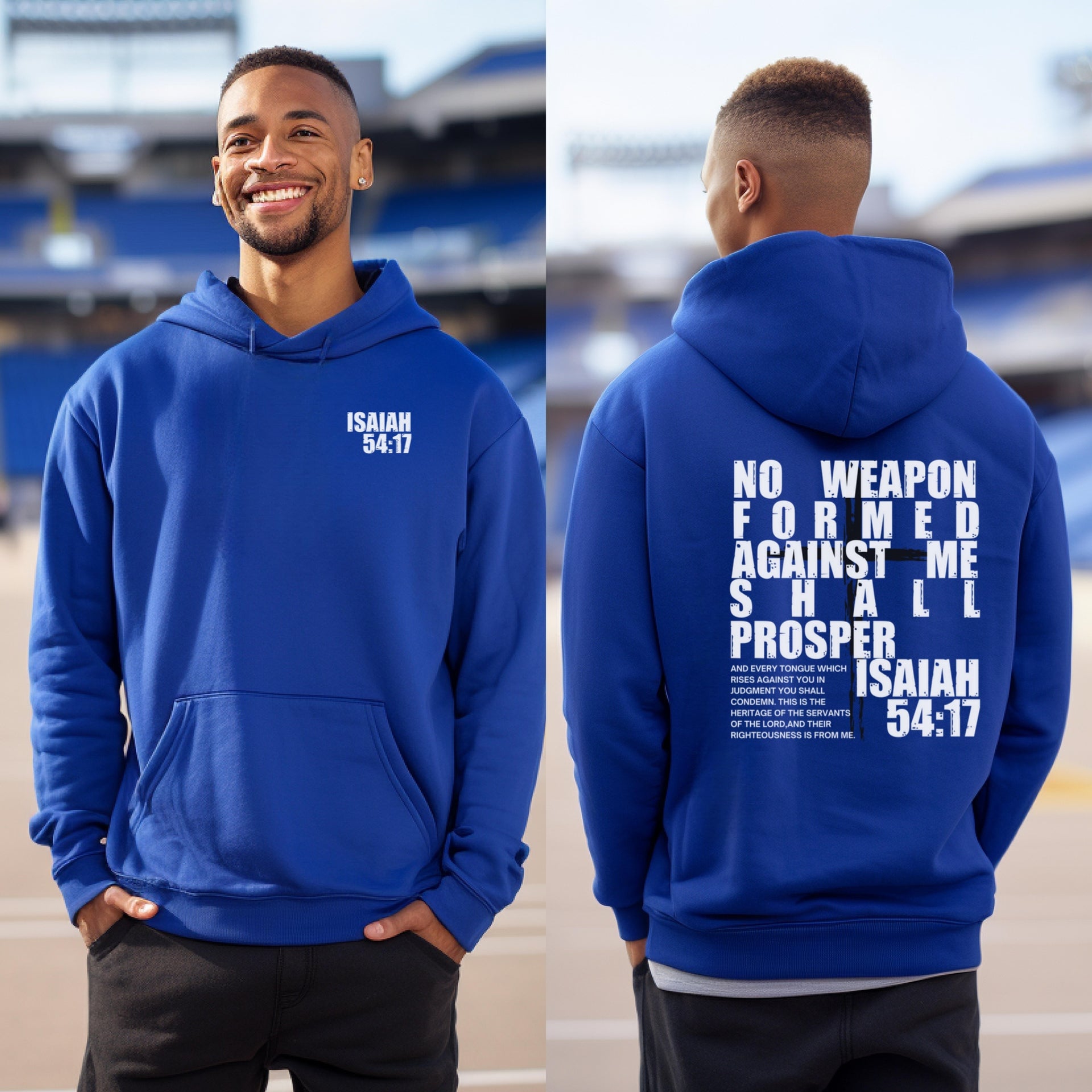Isaiah 54:17 Unisex Hoodie - My Faith My Father