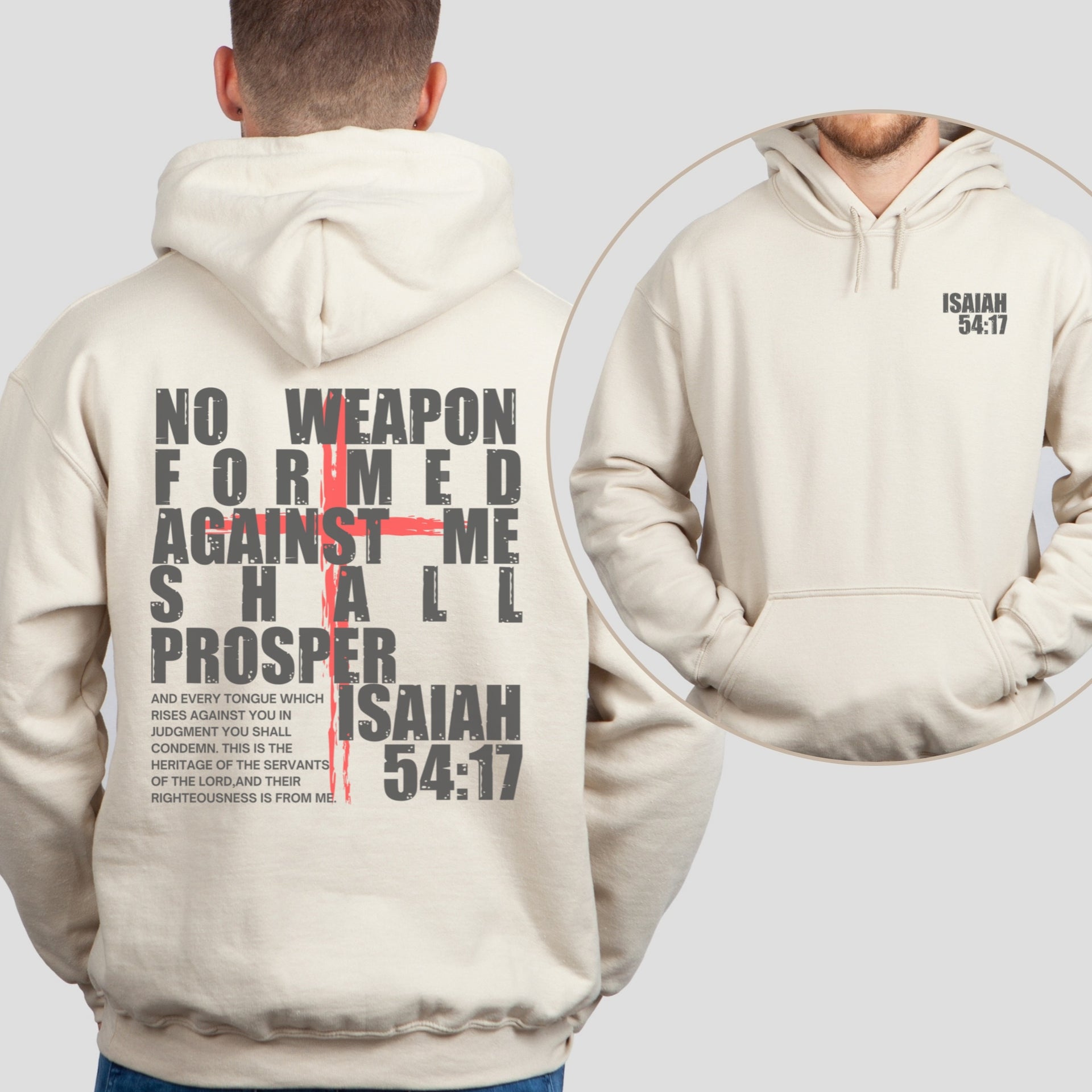 Isaiah 54:17 Unisex Hoodie - My Faith My Father