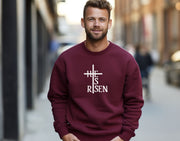 He Is Risen Unisex Crewneck Sweatshirt - My Faith My Father