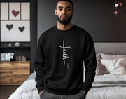 Faith + Cross Unisex Crewneck Sweatshirt - My Faith My Father
