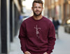 Faith + Cross Unisex Crewneck Sweatshirt