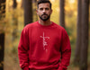 Faith + Cross Unisex Crewneck Sweatshirt