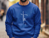 Faith + Cross Unisex Crewneck Sweatshirt