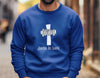 Believe Jesus is Lord Unisex Crewneck Sweatshirt