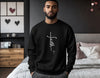Faith Plus Cross Unisex Crewneck Sweatshirt