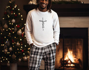 Jesus Cross Unisex Crewneck Sweatshirt - My Faith My Father