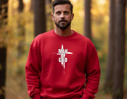 Man of God Unisex Crewneck Sweatshirt - My Faith My Father