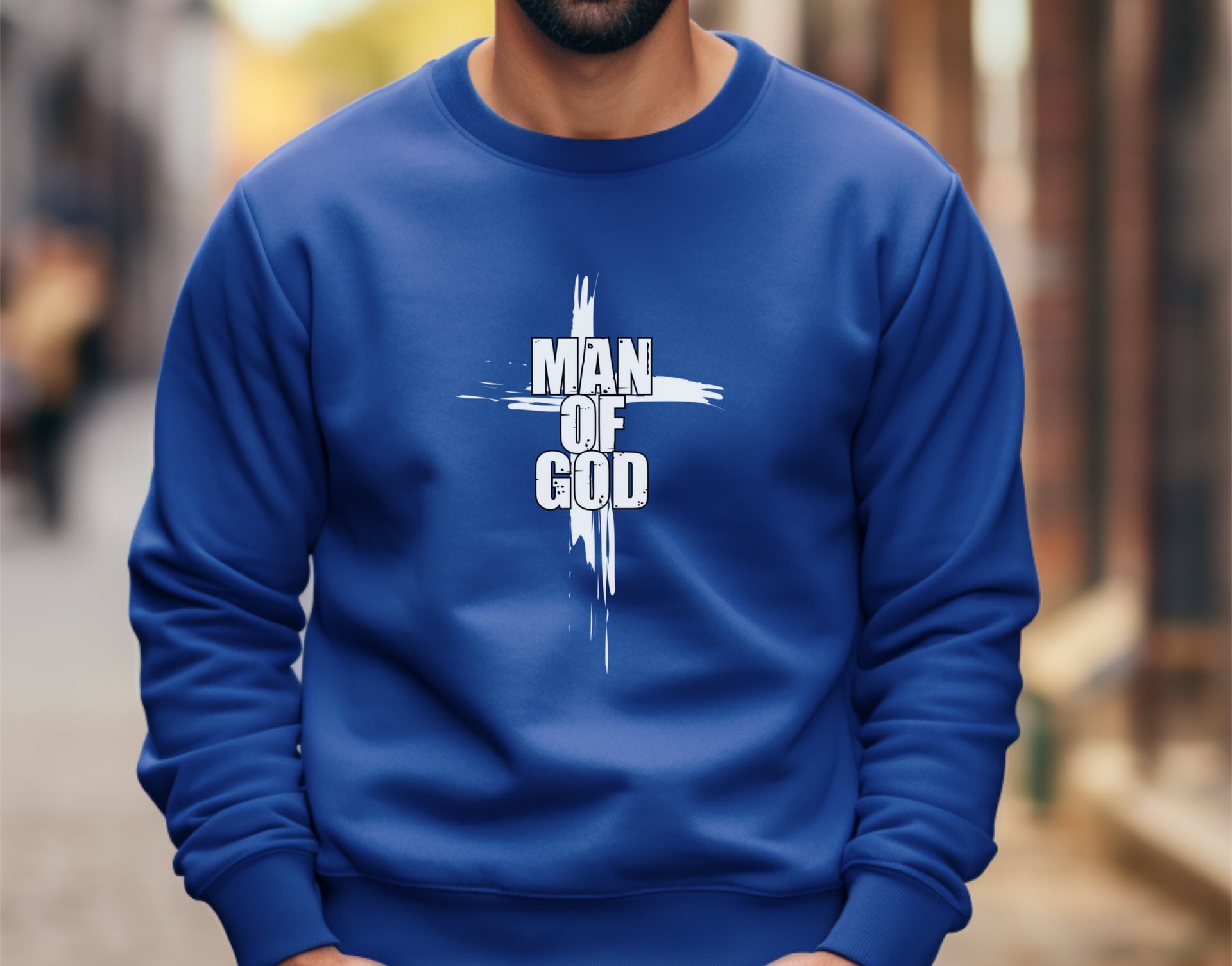Man of God Unisex Crewneck Sweatshirt - My Faith My Father