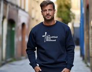 Man of God, Dad, Husband Unisex Crewneck Sweatshirt - My Faith My Father