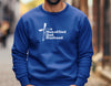 Man of God, Dad, Husband Unisex Crewneck Sweatshirt