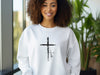 Cross With Faith Unisex Crewneck Sweatshirt