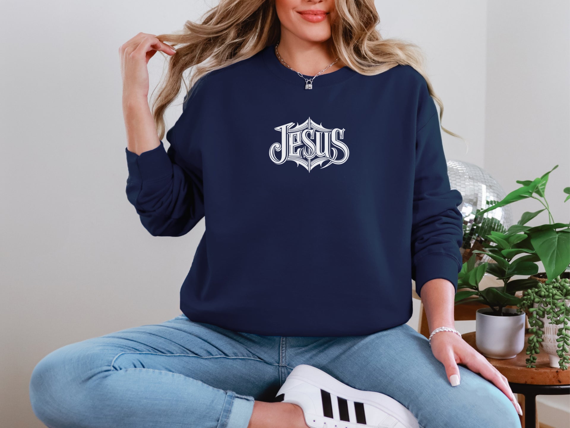 Jesus Unisex Crewneck Sweatshirt - My Faith My Father