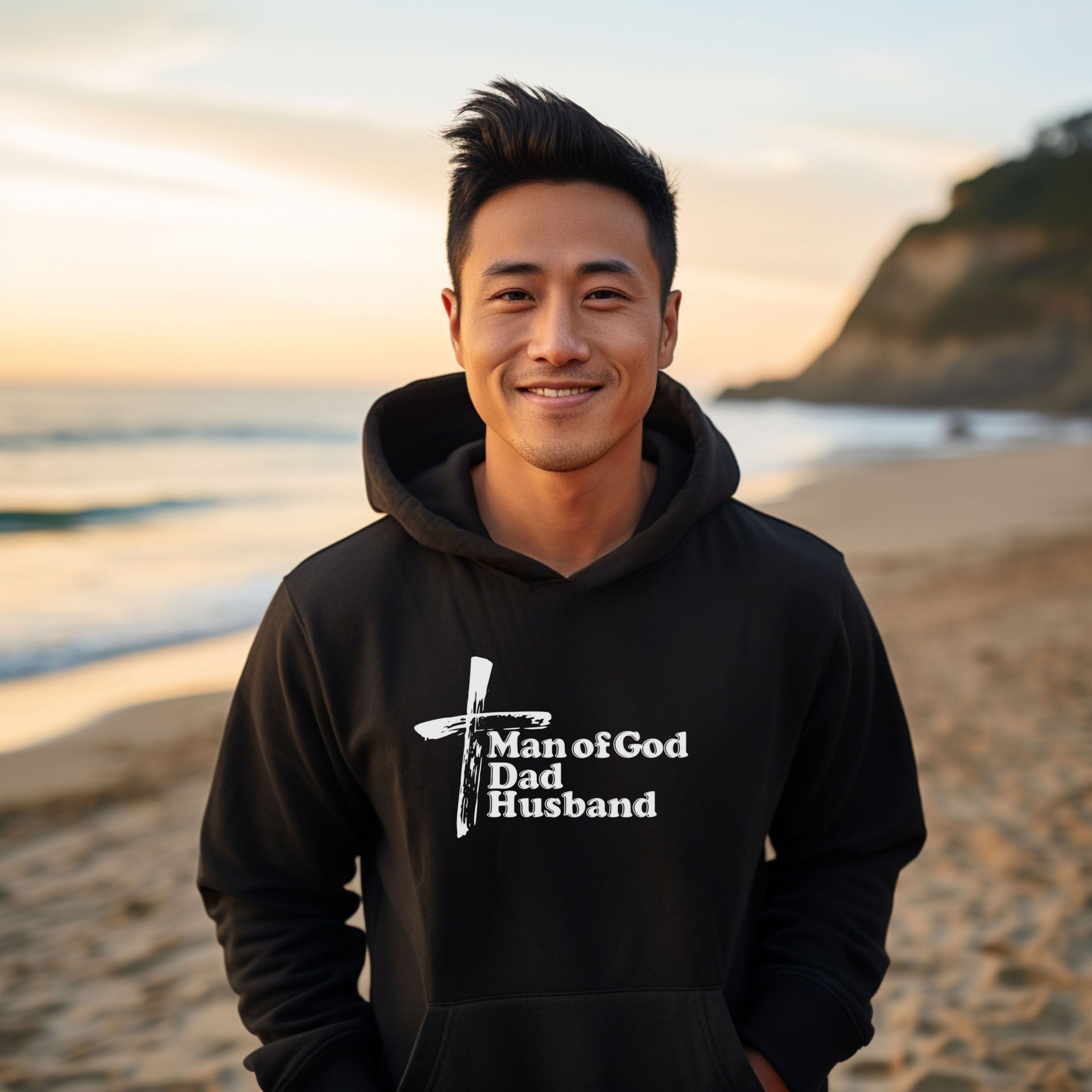 Man of God, Dad, Husband Unisex Hoodie - My Faith My Father