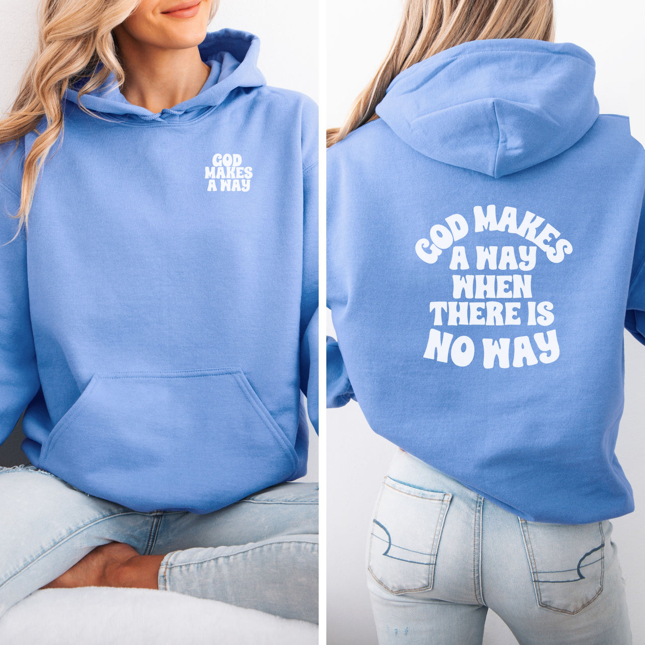God Makes a Way Unisex Hoodie - My Faith My Father