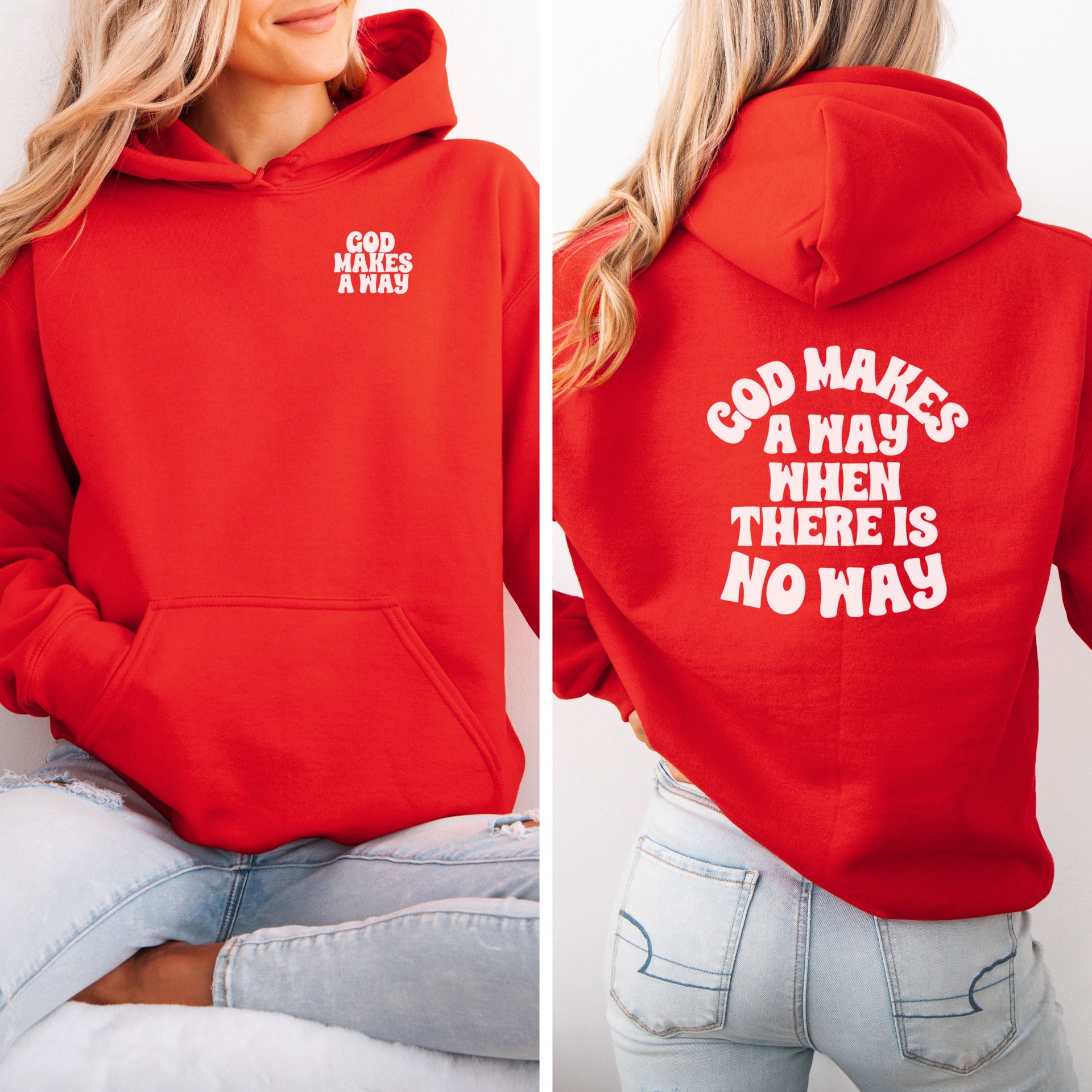 God Makes a Way Unisex Hoodie - My Faith My Father