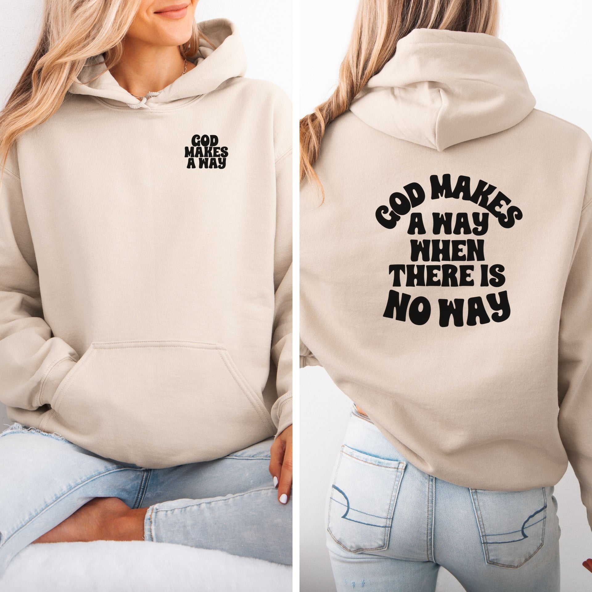 God Makes a Way Unisex Hoodie - My Faith My Father