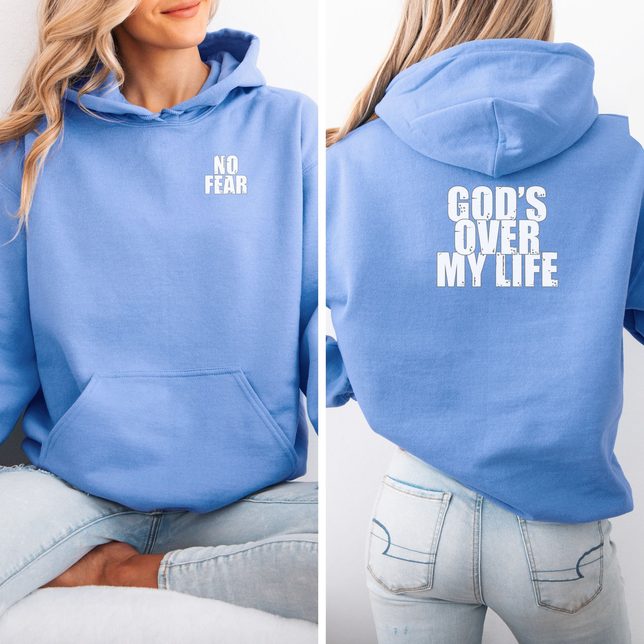 God’s Over My Life Unisex Hoodie - My Faith My Father
