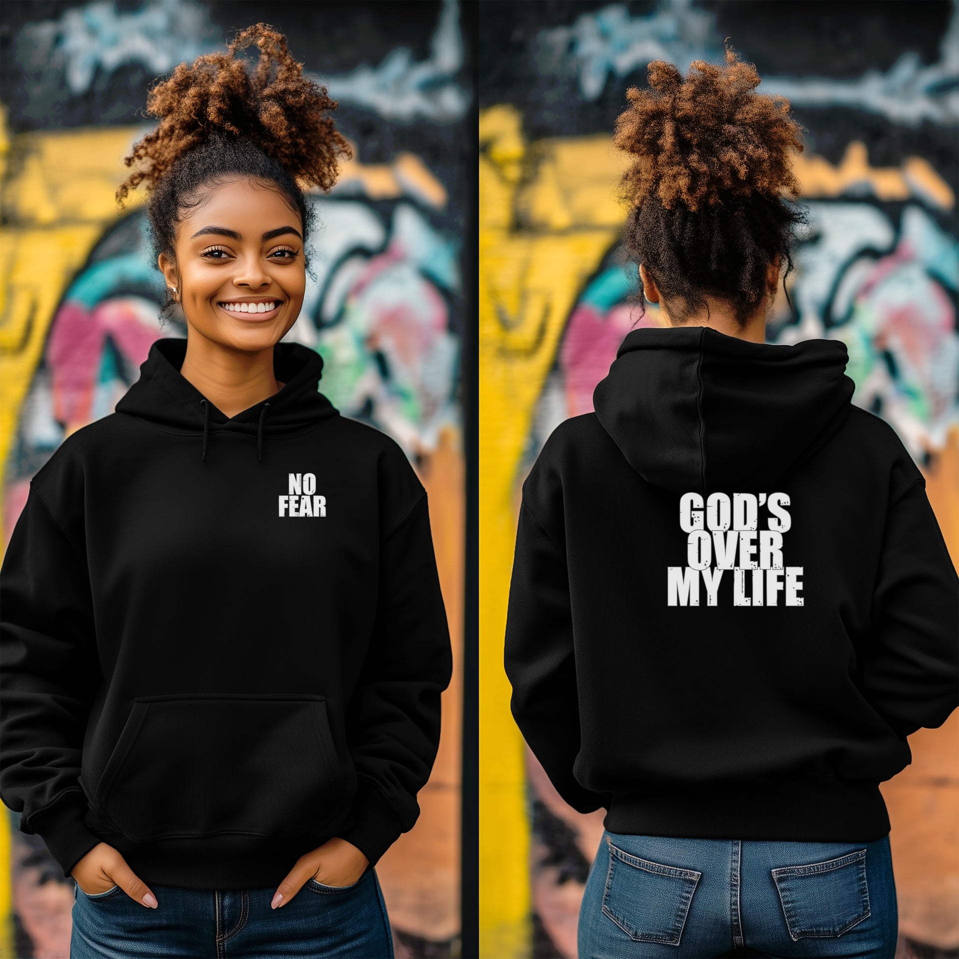 God’s Over My Life Unisex Hoodie - My Faith My Father