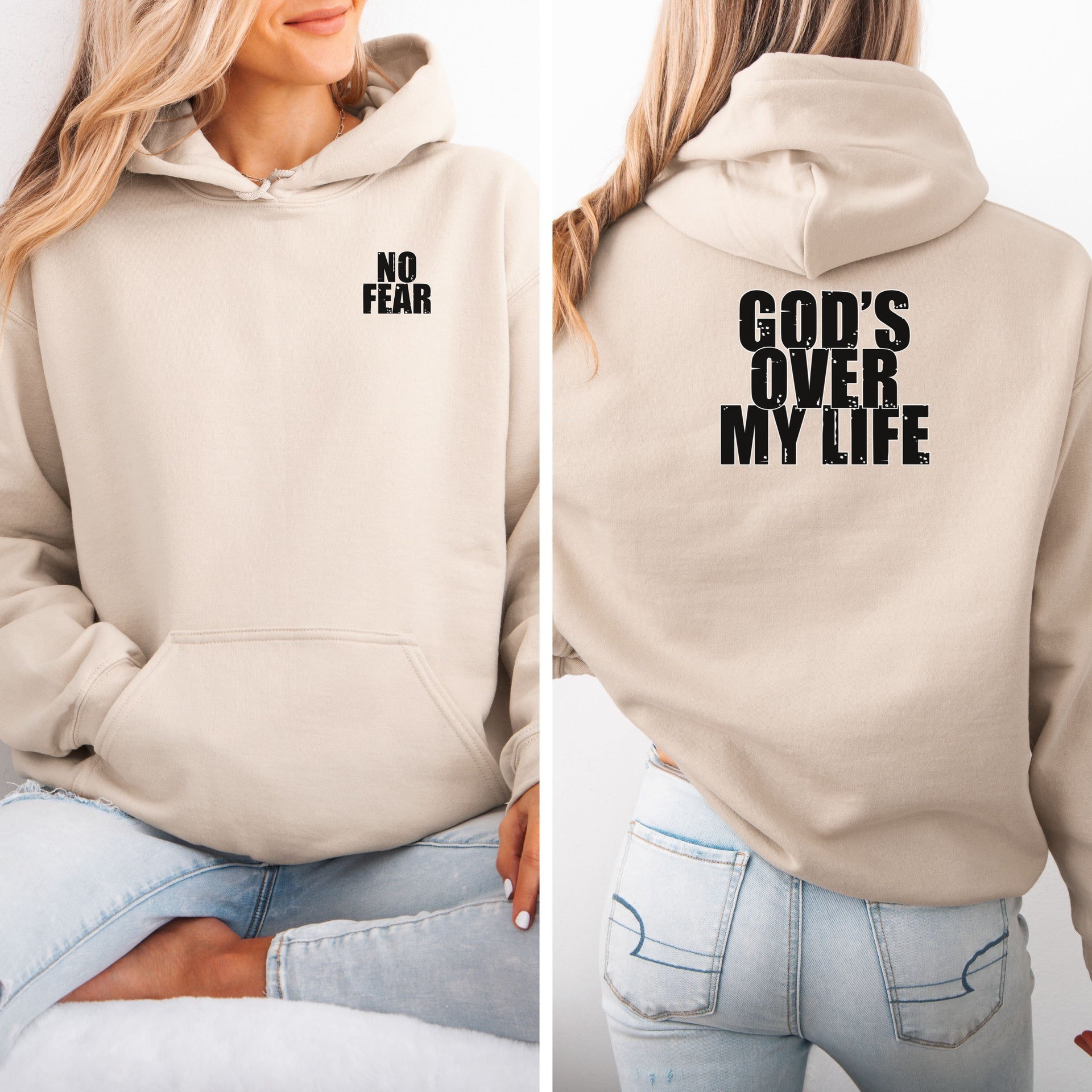 God’s Over My Life Unisex Hoodie - My Faith My Father