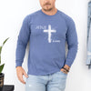 Jesus is King Unisex Relaxed Fit Long Sleeve T-Shirt - My Faith My Father