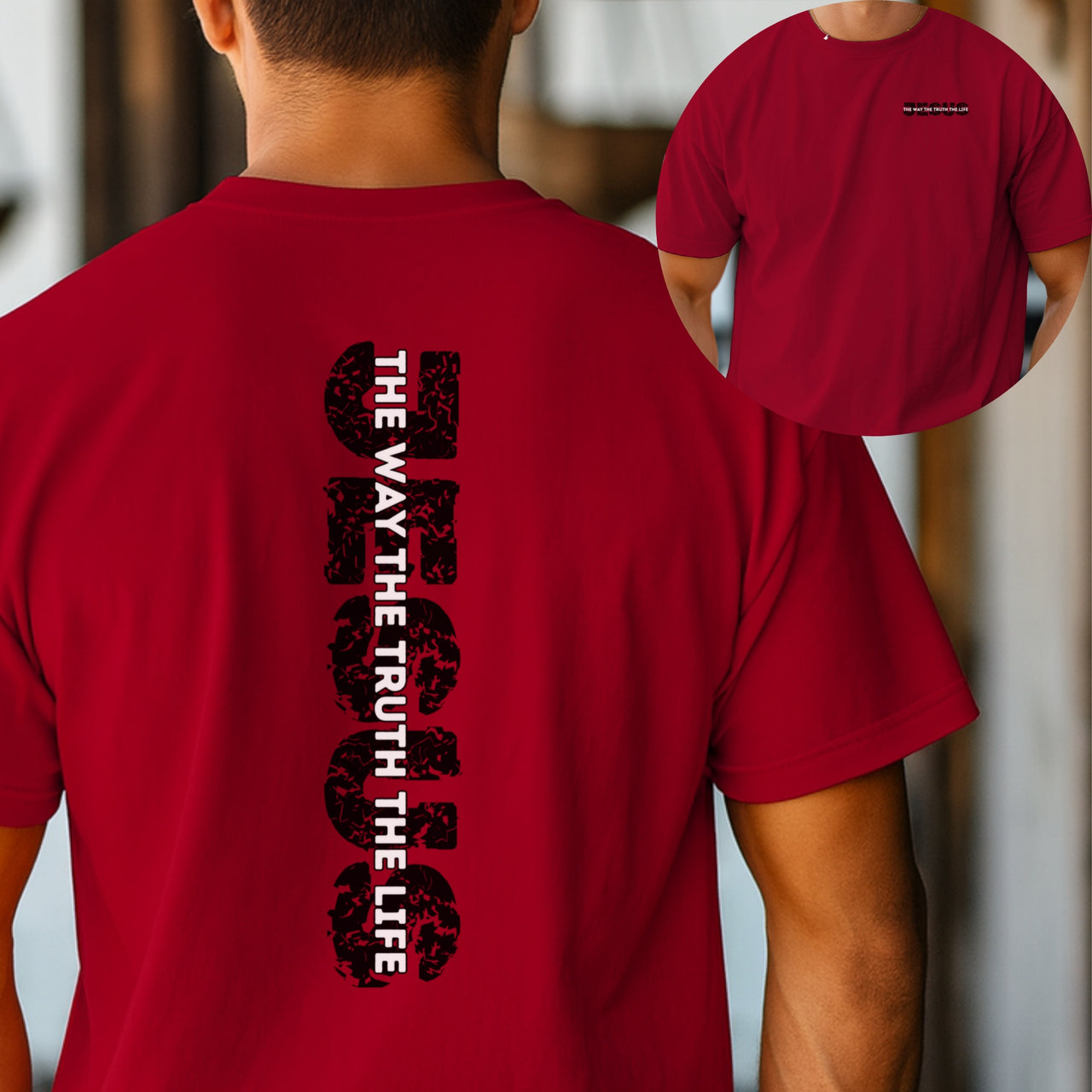 Jesus The Way, The Truth, The Life Unisex Relaxed Fit T-Shirt