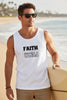 Faith Over Fear Unisex Relaxed Fit Tank Top