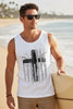 Flag With Cross Unisex Relaxed Fit Tank Top