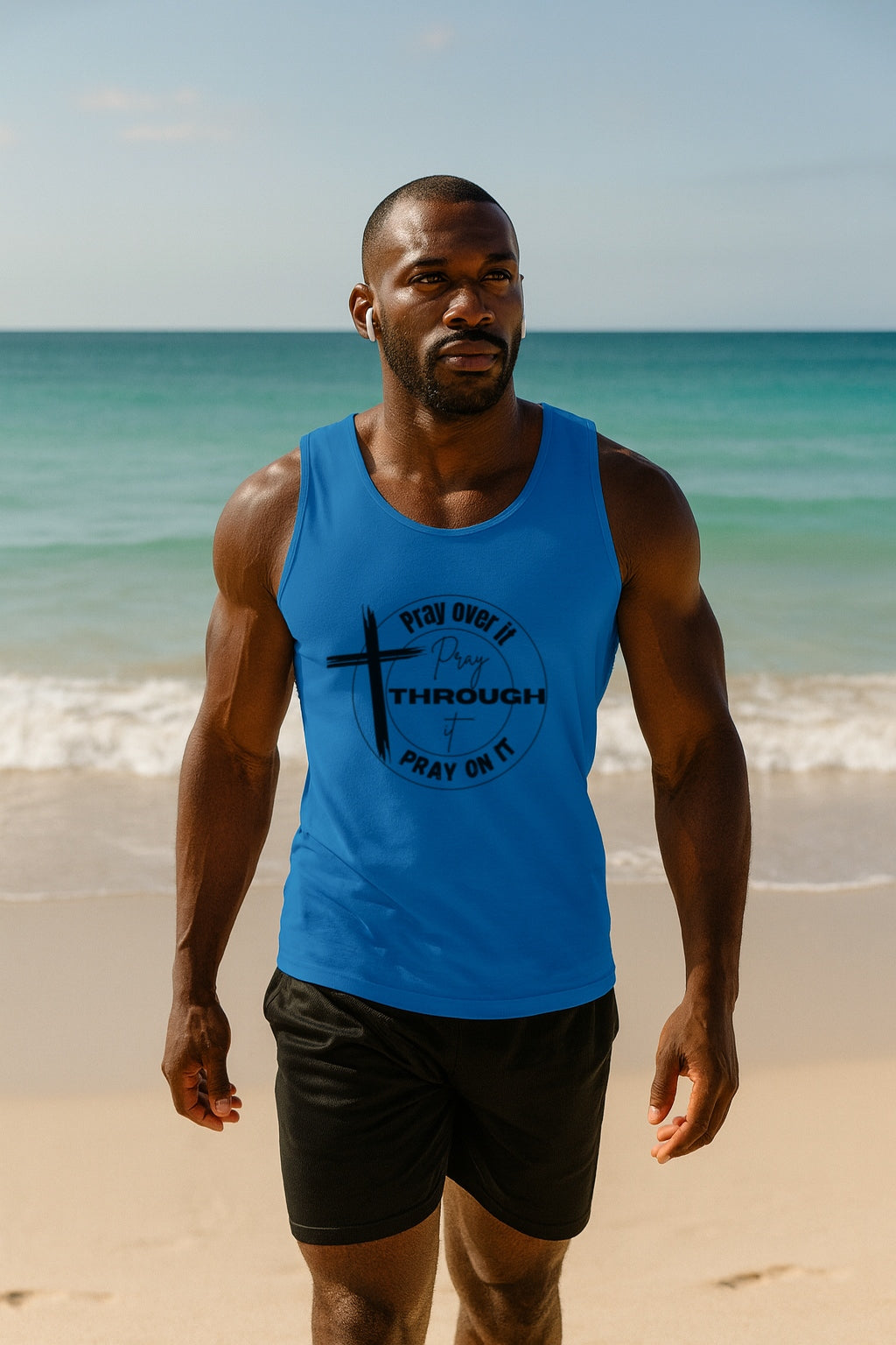 Pray Over It Unisex Relaxed Fit Tank Top