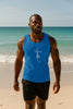 Faith + Cross Unisex Relaxed Fit Tank Top