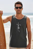 Faith + Cross Unisex Relaxed Fit Tank Top