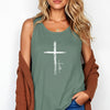 Cross With Faith Unisex Relaxed Fit Tank Top
