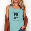 Pray + Cross Unisex Relaxed Fit Tank Top