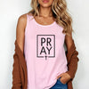 Pray + Cross Unisex Relaxed Fit Tank Top