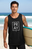 Pray + Cross Unisex Relaxed Fit Tank Top