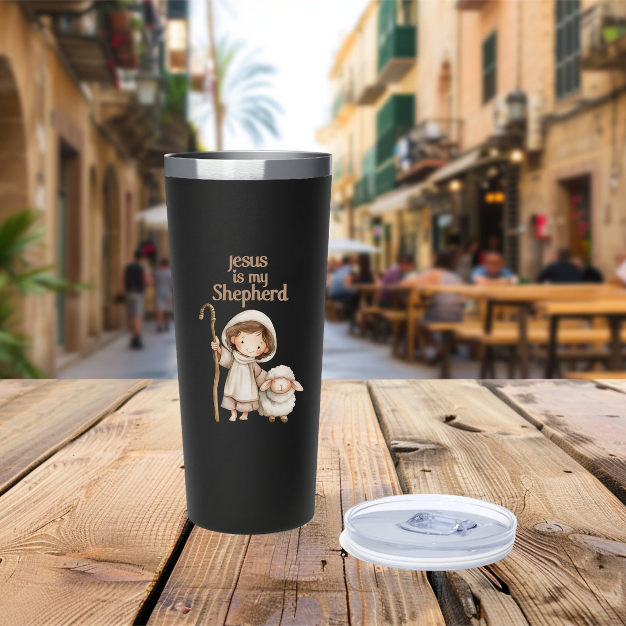 Jesus Is My Shepherd 22oz Copper Vacuum Insulated Tumbler
