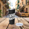 Jesus is Merciful Vacuum Insulated 22oz Tumbler