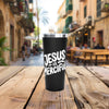Jesus is Merciful Vacuum Insulated 22oz Tumbler