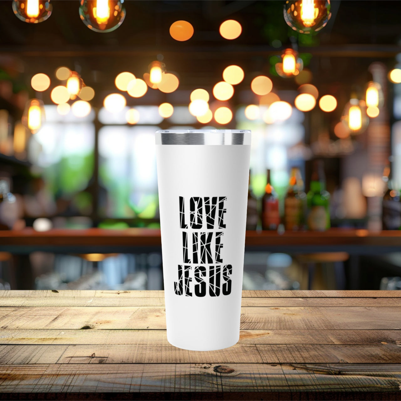 Love Like Jesus Copper Vacuum Insulated 22oz Tumbler