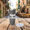 God Is Enough 22oz Copper Insulated Travel Mug