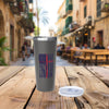 Flag With Cross 22oz Copper Vacuum Insulated Tumbler