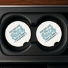 For We Live By Faith, Not By Sight Soapstone Car Coaster