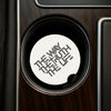The Way The Truth The Life Soapstone Car Coaster