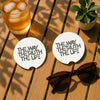 The Way The Truth The Life Soapstone Car Coaster
