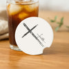 Cross With Faith Soapstone Car Coasters