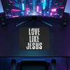 Love Like Jesus Mouse Pad – Christian Desk Accessory, Motivational Office Décor, Faith-Based Gift