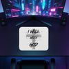 I Walk With God Mouse Pad