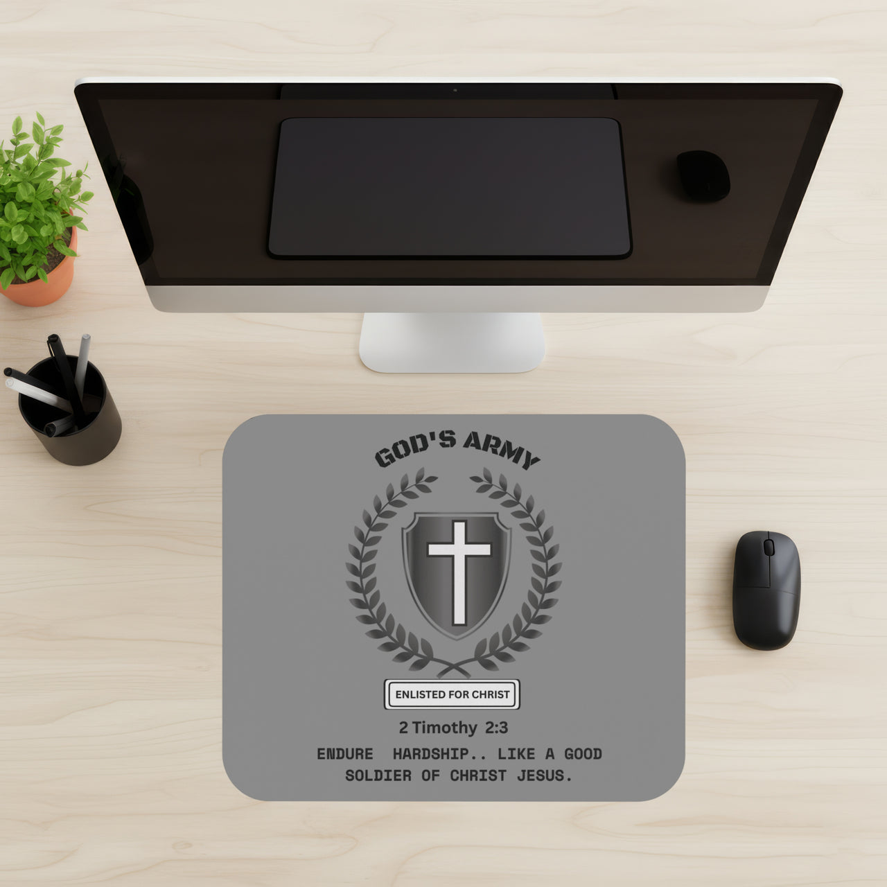 God's Army Mouse Pad