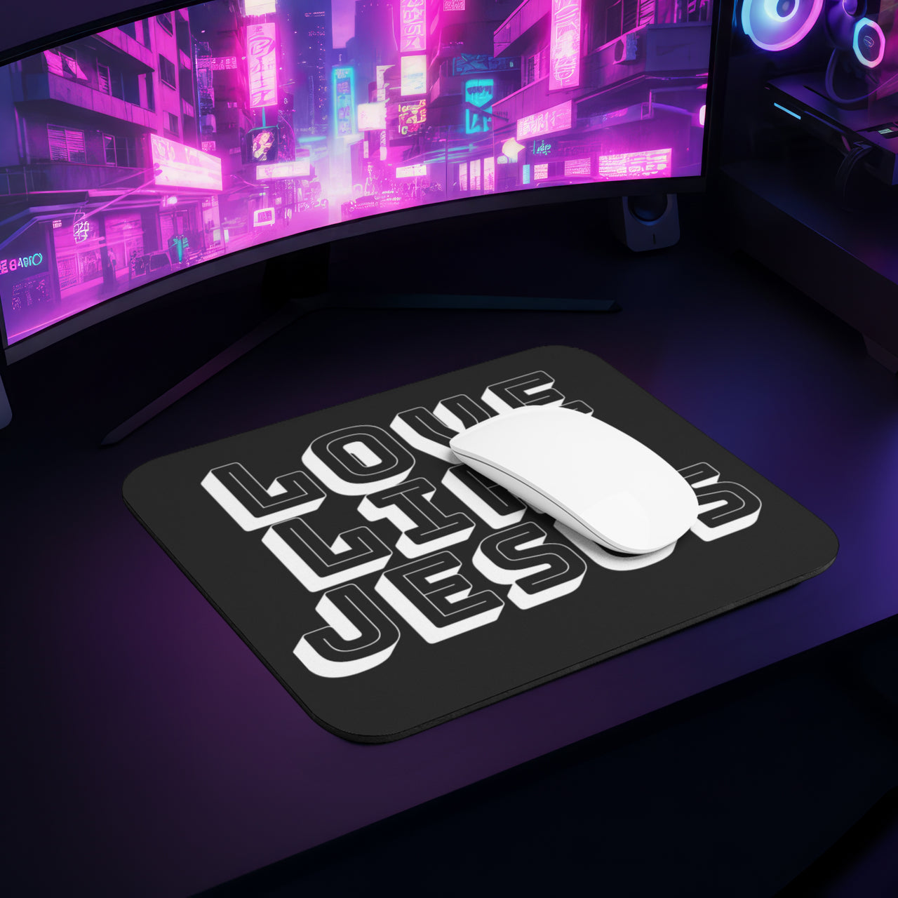 Love Like Jesus Mouse Pad