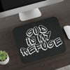 God is My Refuge – Christian Scripture Mouse Pad