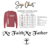 I Walk with God Unisex Relaxed Fit Long Sleeve T-Shirt